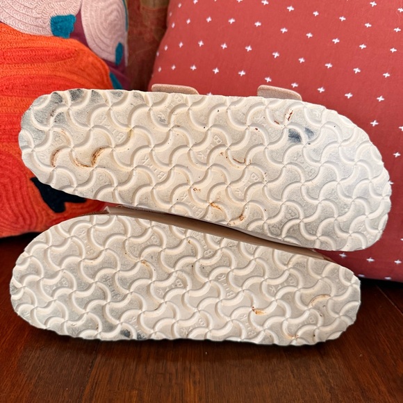 Birkenstock Arizona Big Buckle Sandals Light Rose + Silver - Picture 7 of 8